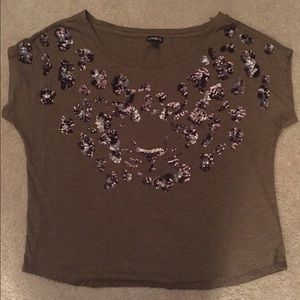 Express Large Green Top